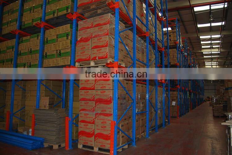 Popular drive through storage racking