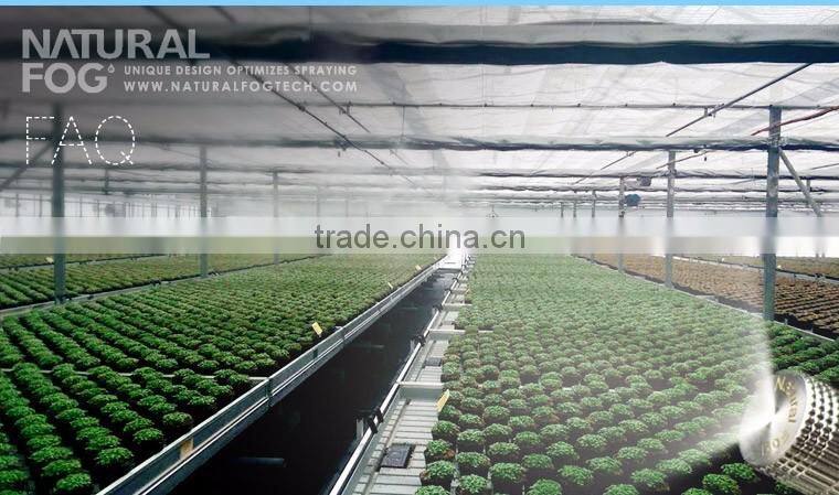 Anti-Drip Equipped Cleanroom Humidifying 303 Stainless Steel Fog Nozzle