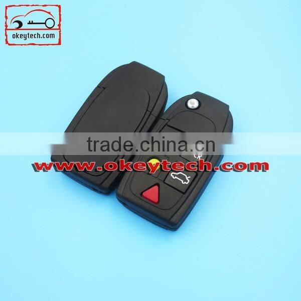 High Quatity Volvo flip remote key shell Car Key Volvo flip 5 button remote key shell