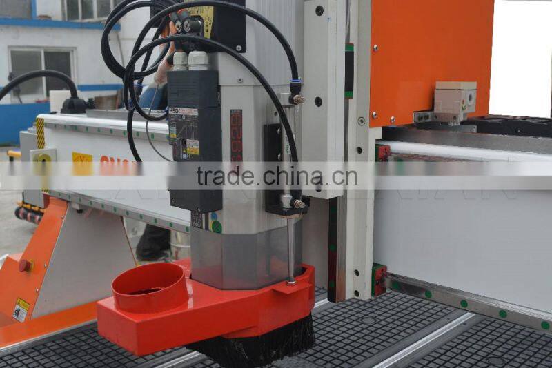 1530 Rotary Device ATC cnc router machine 1530 4 axis with CE, ISO 9001, SGS