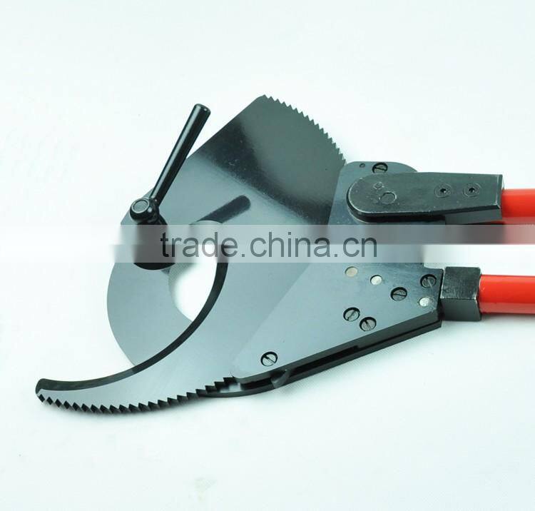 LK-870 ratchet cable cutter for cutting shear copper-aluminum cables heavy duty armoured cable cutter