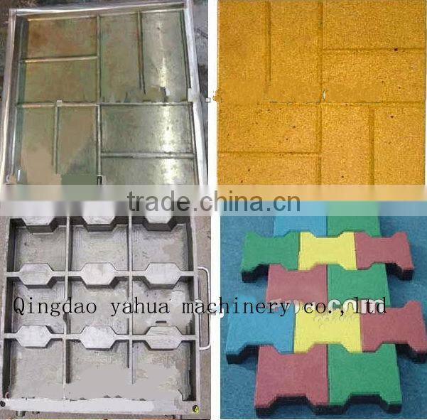rubber tile machine