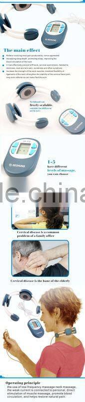 2014 Hot Sale Handheld electric portable neck massager best neck massager