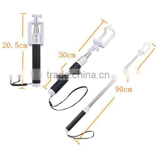 Dispho Selfie Handheld Foldable all-in-one Monopod Portable Wireless Self-Timer Monopod for cellphone CL-96