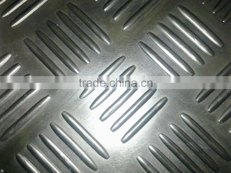 Checker rubber matting