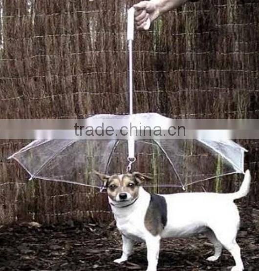 Portable pet rain umbrella / pet dog umbrella / umbrellas for dog