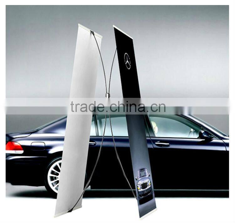 Fiberglass Portable double side X banner stand