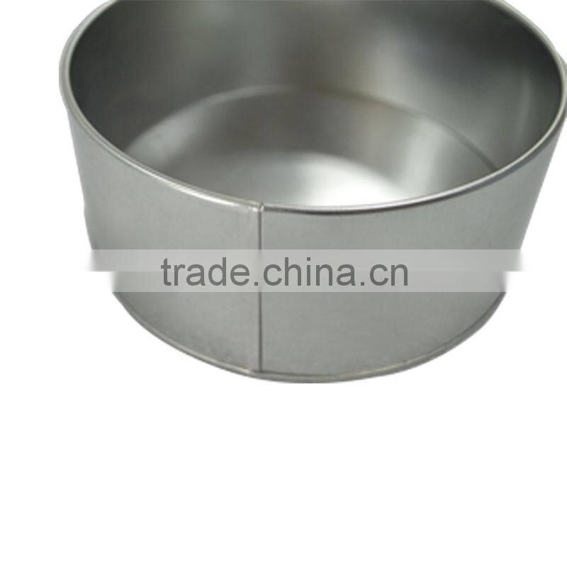 mini round candy tin box/small round food tin box