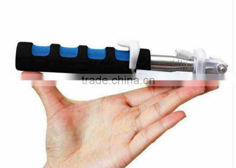 wired selfie stick no need bluetooth mini selfie stick mobile selfie stick with cable