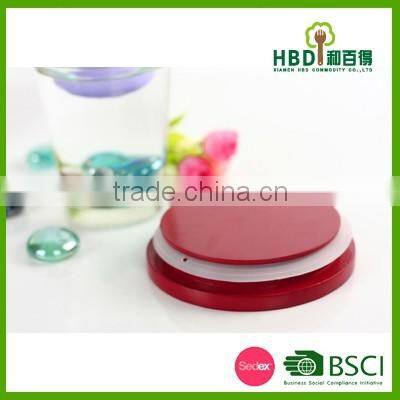 New design customized MDF lid wood lid for glass jar