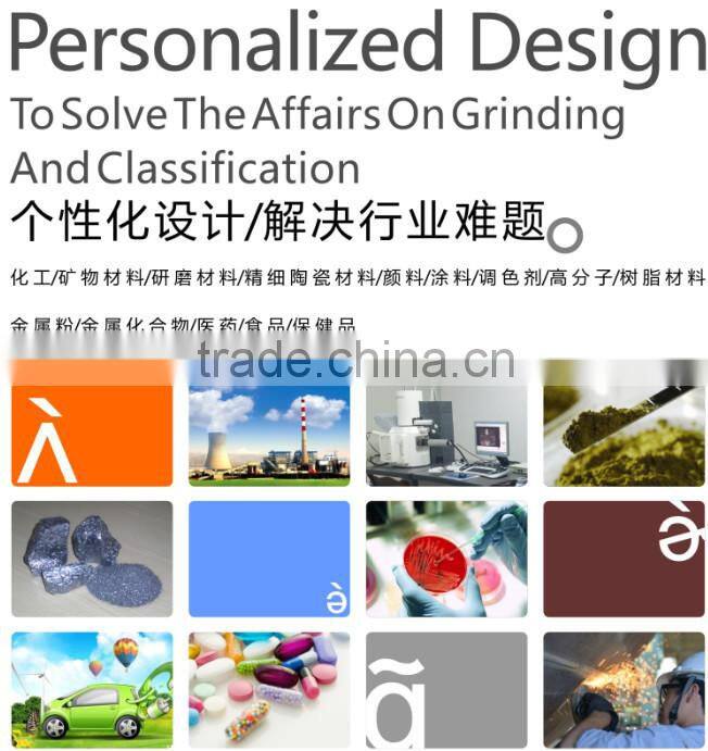 China herb micron pulverizing machinery/grinding mill with air classifier/fine powder machine/jet milling