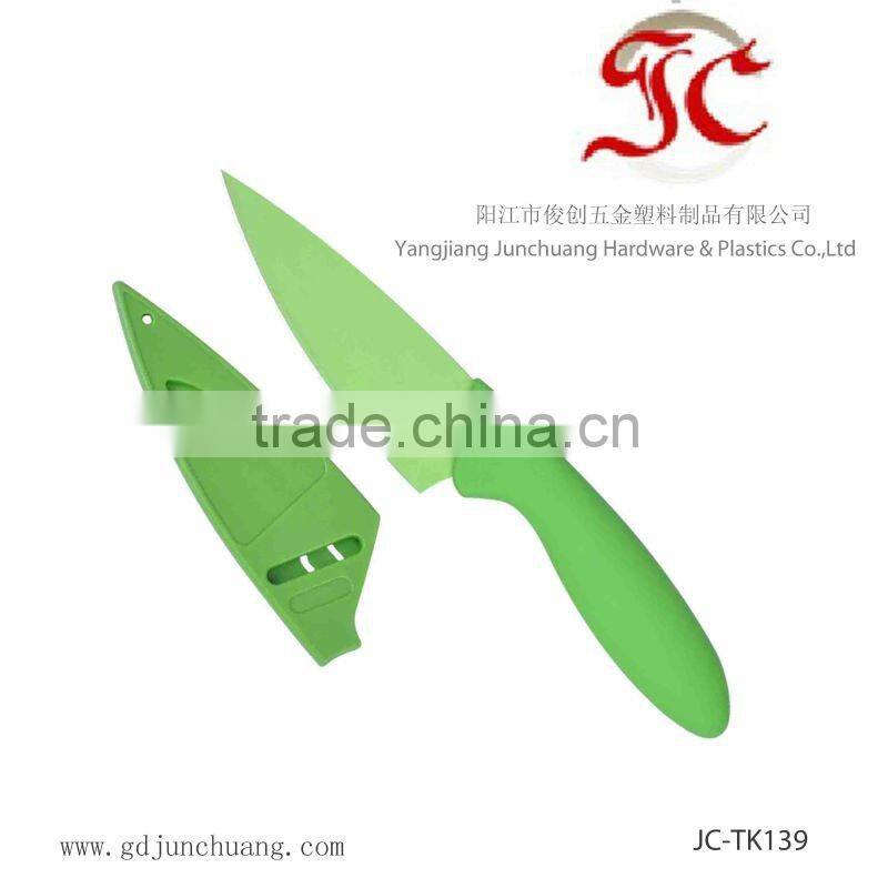 Novelty Colorful Printing Non-stick Mini Chef Knife