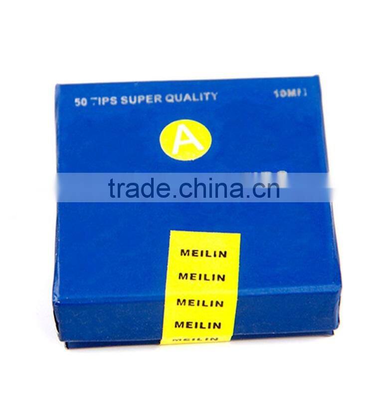 Wholesale 50 pcs high quality 10mm snooker pool cue tips