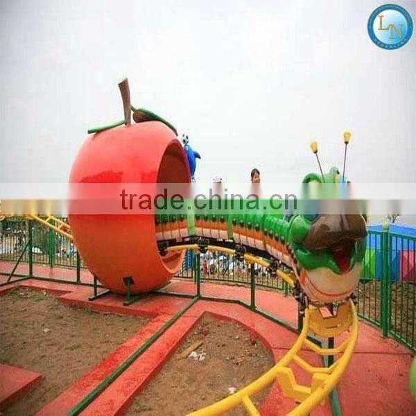2016 Amusement park electric train toy children train ride track mini apple train rides for sale