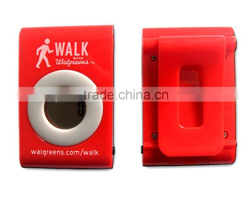 Belt clip single function pedometer