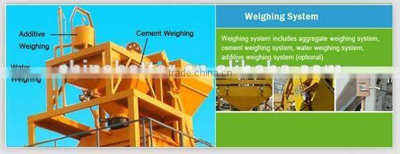 Automatic concrete mixer hopper JS concrete mixer