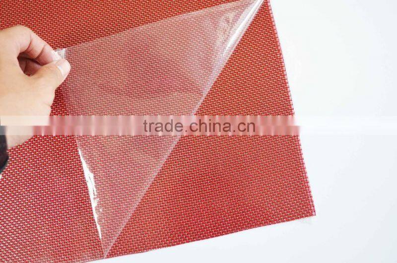 Factory plain 3k red fiberglass sheet for decoration