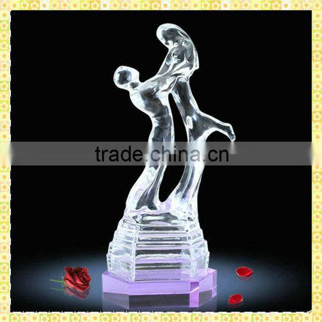 Wholesale High Quality Fancy Crystal Trophy Awards For Business Cooperation Gifts