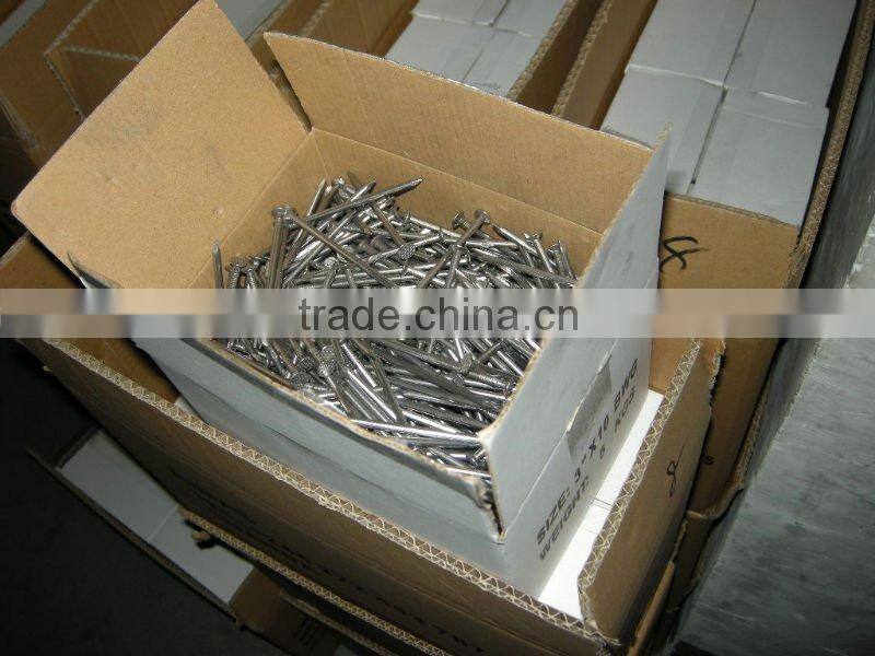 black iron nail/black common nails