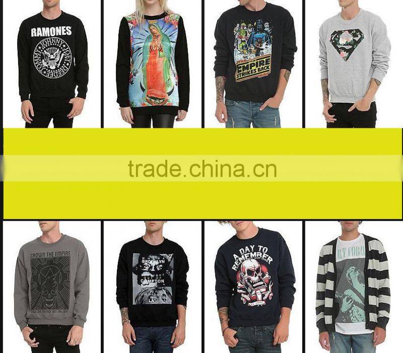 fashion couple pullover sweater any logo accept