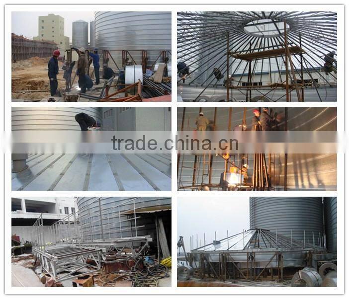 corn flour factory storage plant wheat silo