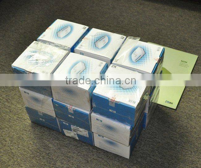 Hot!!! ZTE MF10 3G Wireless Router, HSDPA 7.2Mbps, HSUPA2.1Mbps, Supports up to 5 clients WiFi