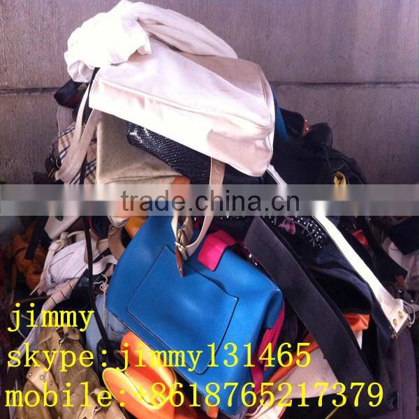 Supply lots cream used bags in bales wholesale used bags for africa