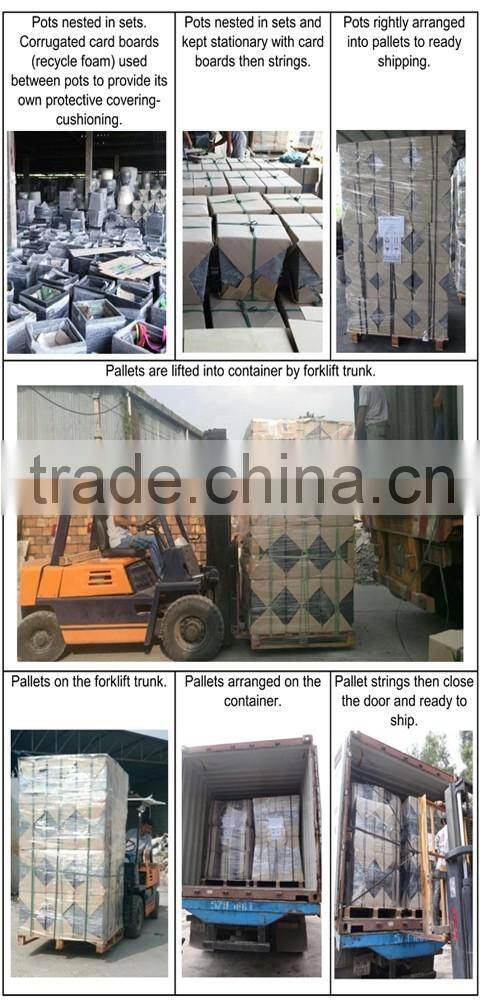 Round Roll Feet Terrazzo Flower Pot / Planter Wholesale