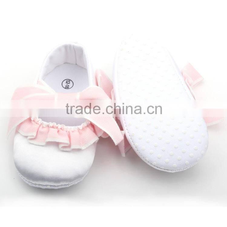 Fashion Girl Dress Shoes Pink Lace Baby Shoes