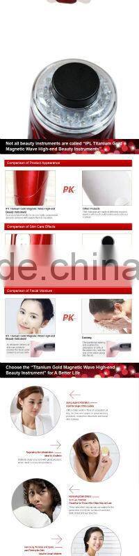 IPL titanium gold magnetic wave high-end beauty instrument BD-CS014