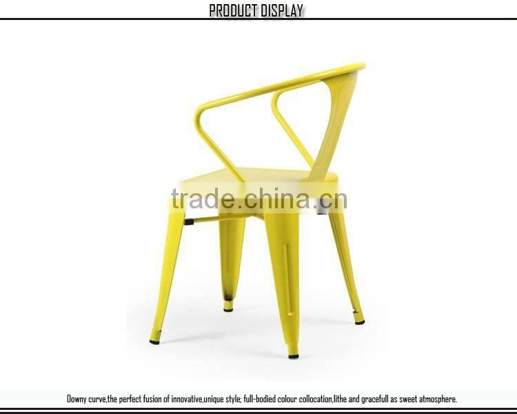 restaurant classic outdoor garden metal chair