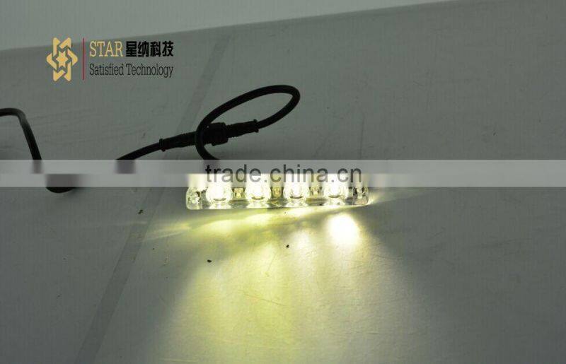 high quality led strobe flashing tail grill light XN-H4-8