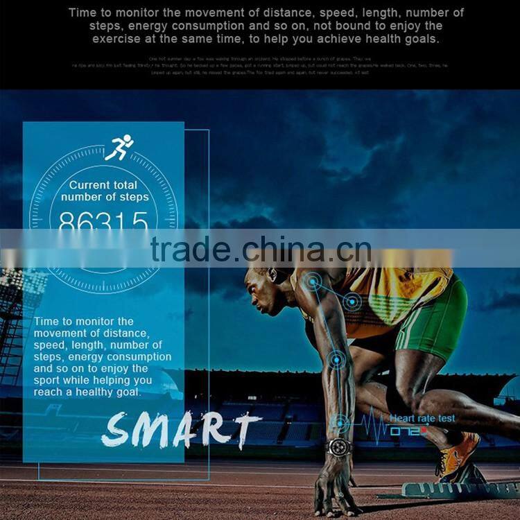 Factory direct sw09 round screen smart health heart rate test watches