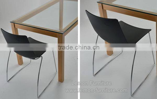 Designer hotsell plastic wave chairs