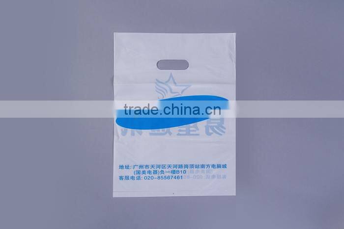 Cost Effective Custom Print Classic Die Cut A4 Plastic Bag Printing