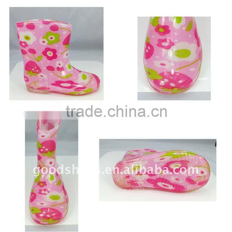 lovely childrens rain boots