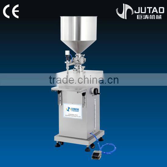 Semi Automatic Pneumatic Cosmetic Cream Filling Machine