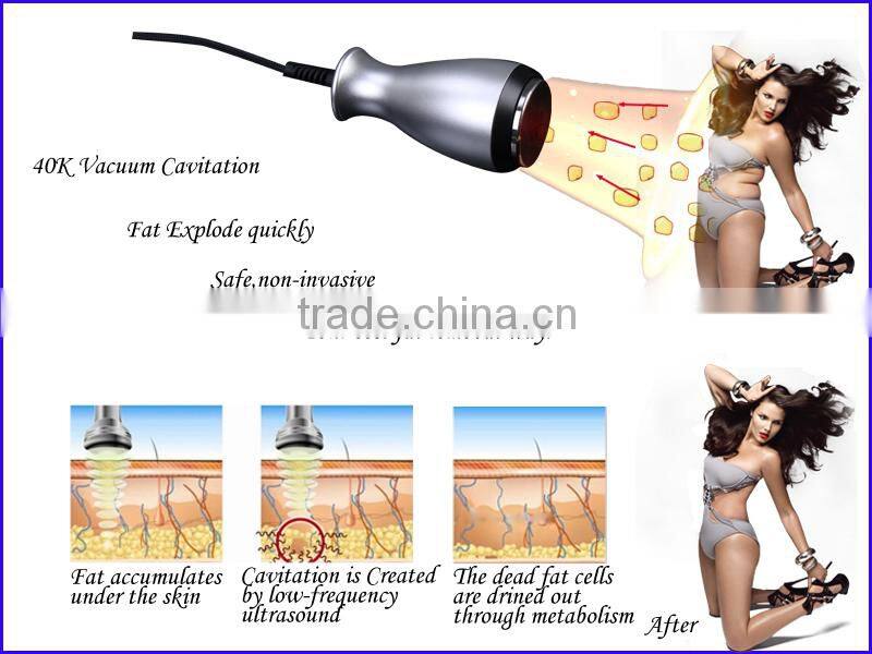 Suction body weight loss fat reducing machine cavitation slimming