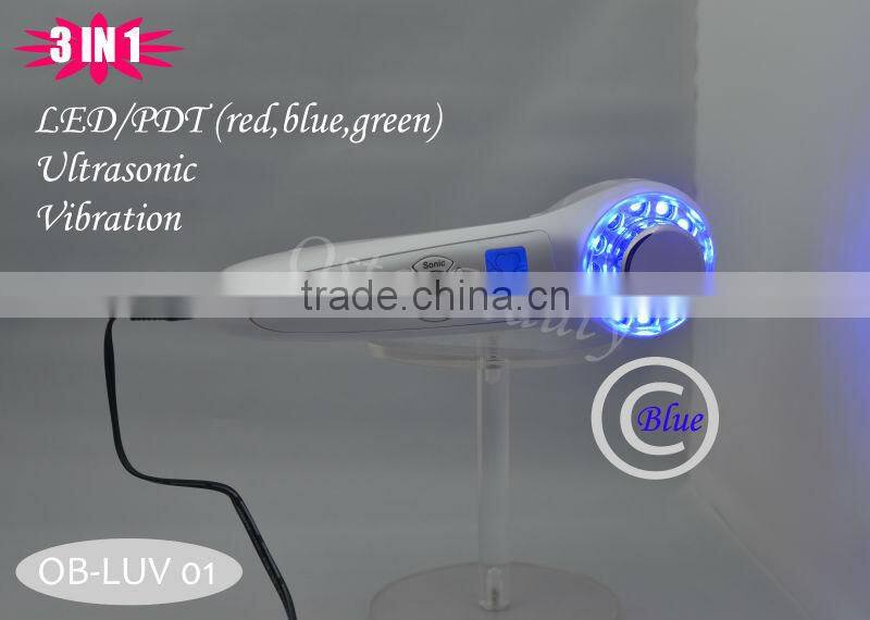 Vacuum cavitation ultrasonic for wrinkle removal