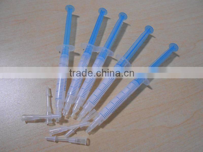 teeth whitening gel with CP HP or non-peroxide for bleaching tooth