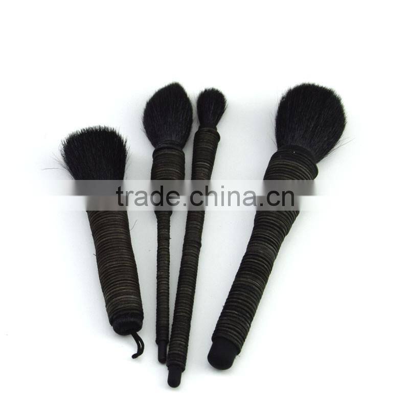 Popular contour brush blender rattan makeup brush set