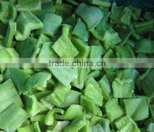 frozen green Pepper whole/cube/clice/dice