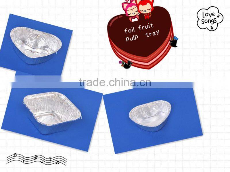 round foil container