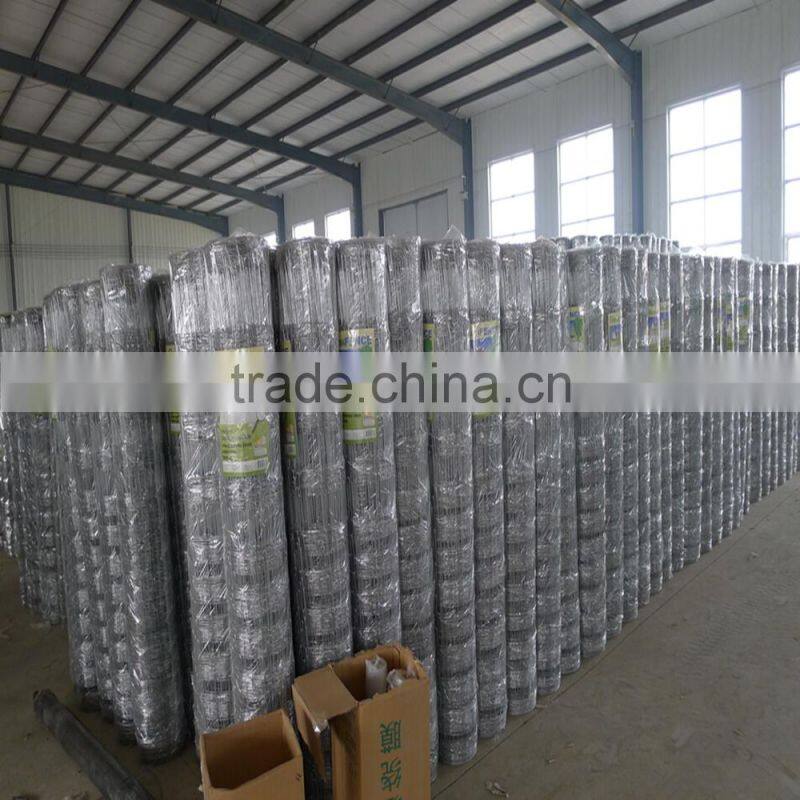 high quality cross knot fence/deer fence (Deming factory, ISO900 certificate)