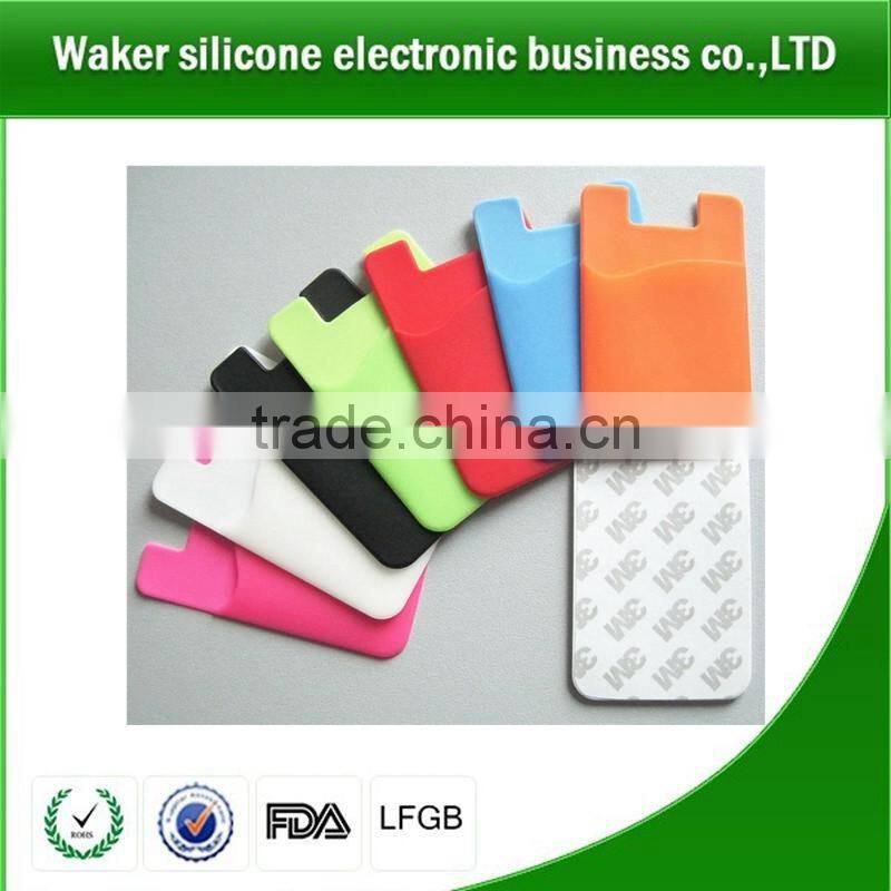 new design cute silicone card holder