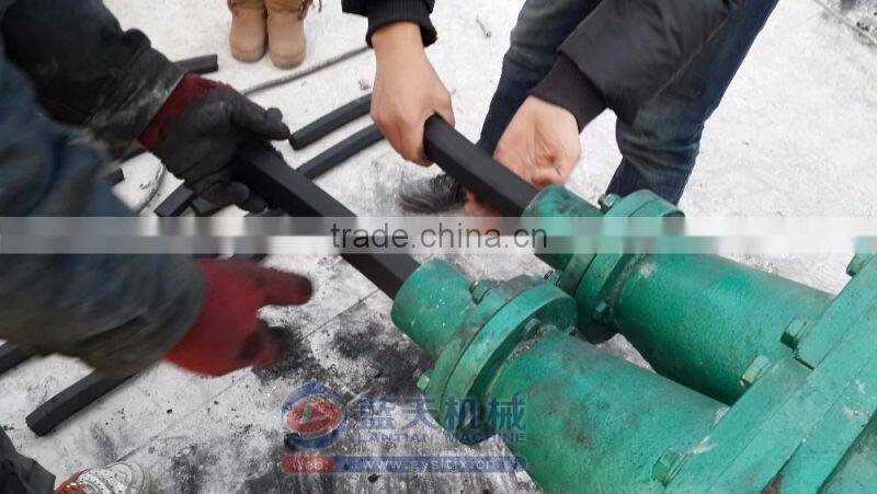 China Supply Coconut Shell Charcoal Extruder Machine Screw Press Machine