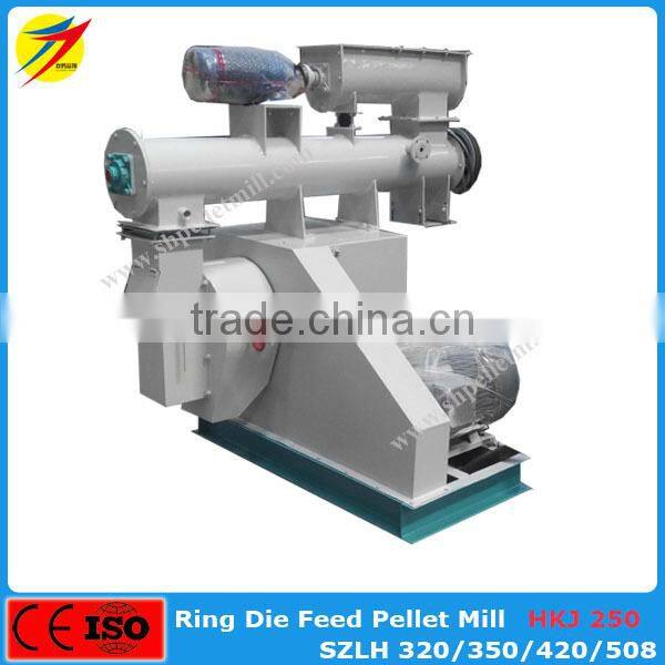 Manual ingredients animal feed mill production line plant with automatically packing machine