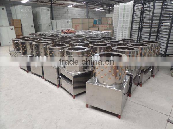 stainless steel JF-60 chicken/duck/goose poultry feather removal machine