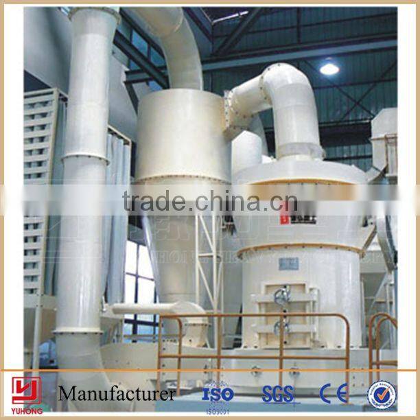 YUHONG ISO9001 Appoved Talc Raymond Powder Grinding Mill Machine Hot Sale Home and Abroad For More than 20 Years