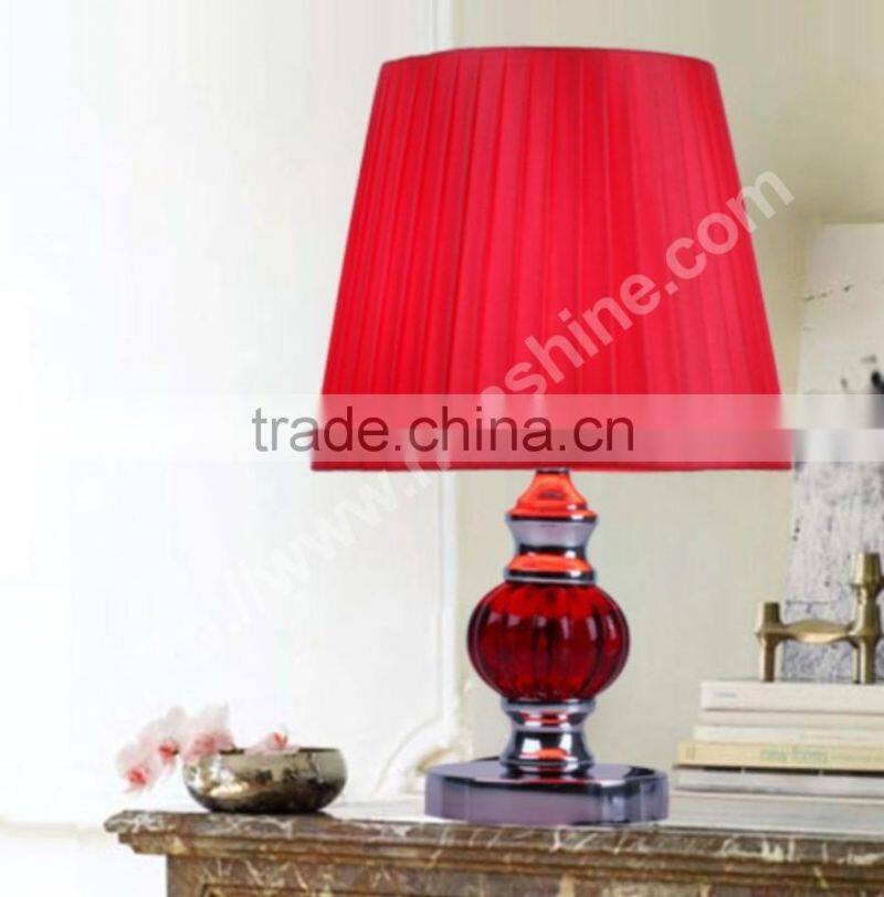 crystal simple Europe style table lamp parts